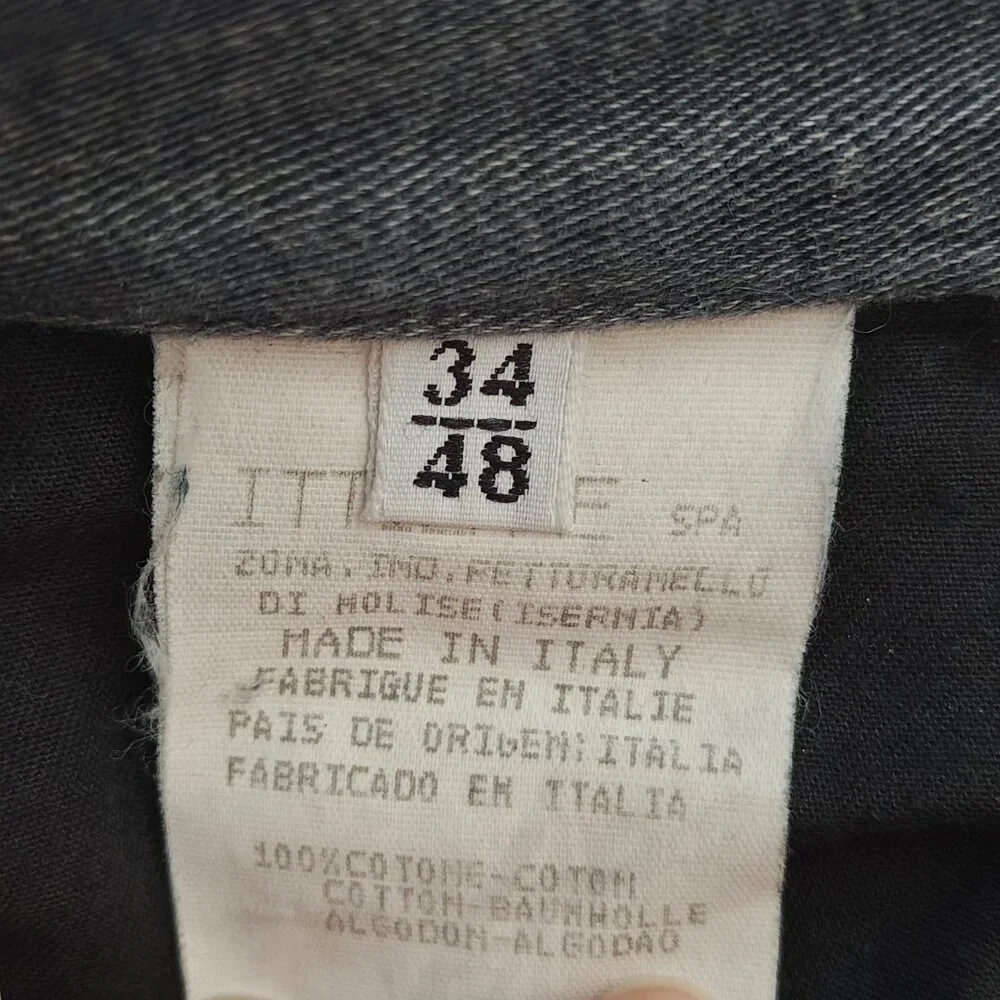Vintage VERSACE Marled Denim Pants
